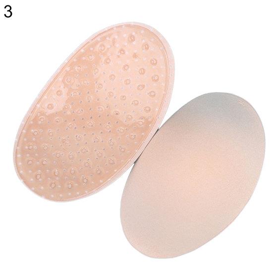 2 Stück weiche, selbstklebende, rutschfeste, atmungsaktive Schulter-Enhancer-Keil-Push-Up-Pads