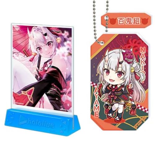 

Ichiban Kuji Hololive vol.3 Мини-артборд и прозрачный двойной шарм Хякуё Аяме