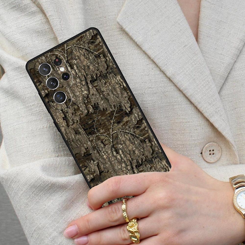 Hunting Camouflage Pattern Cell Phone Case for Samsung Galaxy S26 Ultra S25 S24 S23 S22 S21 S20 Note10 Cover