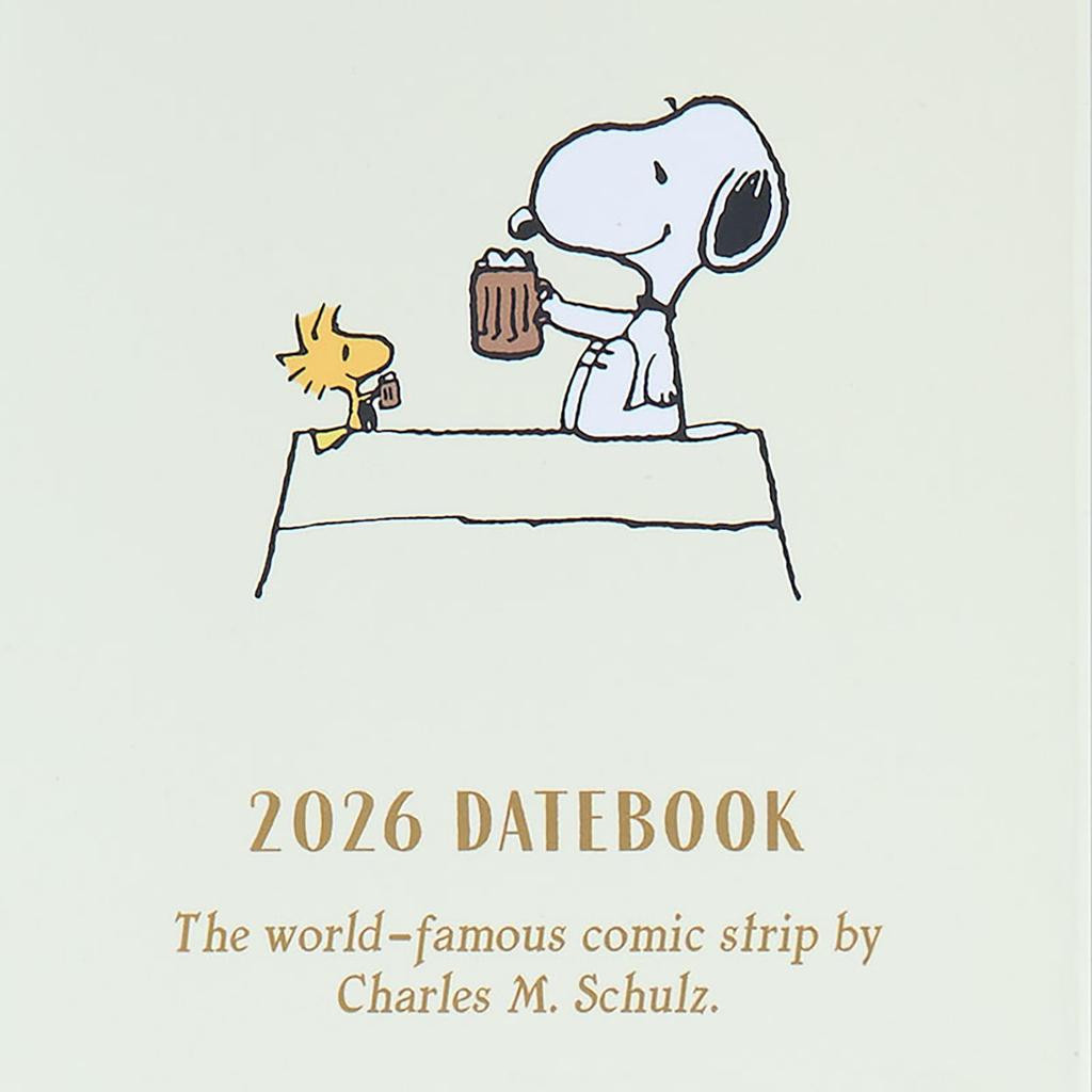 Sanrio B6 Datebook 2026 Snoopy Paper October Start Planner Schedule Book Diary 623016