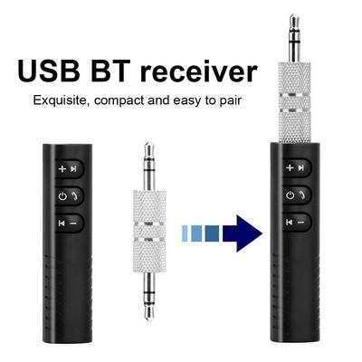 Wireless Bluetooth 5.0 Receiver Adapter 3.5mm Jack For Car Music Audio Aux A2dp Headphone Reciever Handsfree