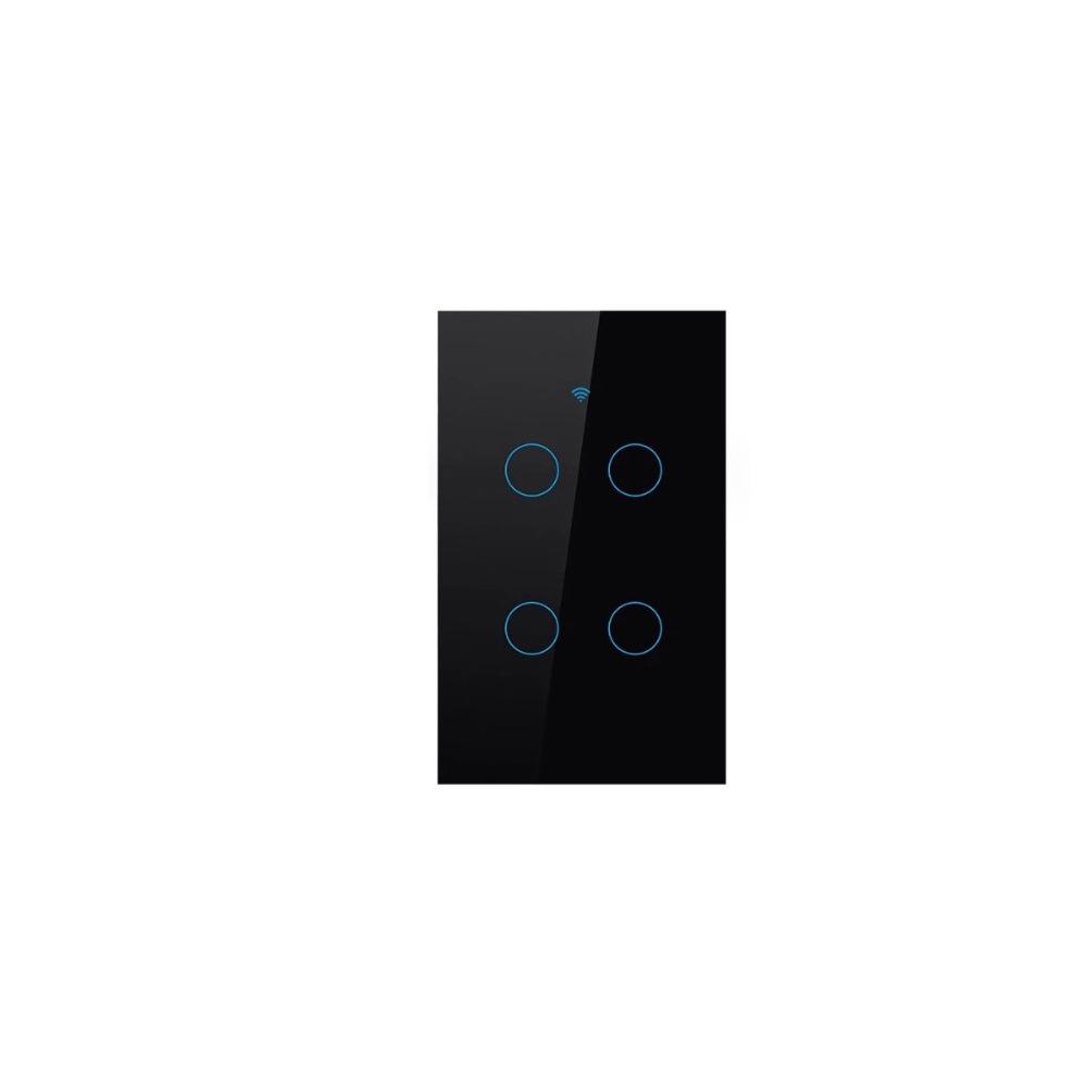 120 EU Graffiti Smart WiFi Touch Wall Switch - Neutral/Live Single Wire, RF433APP Universal