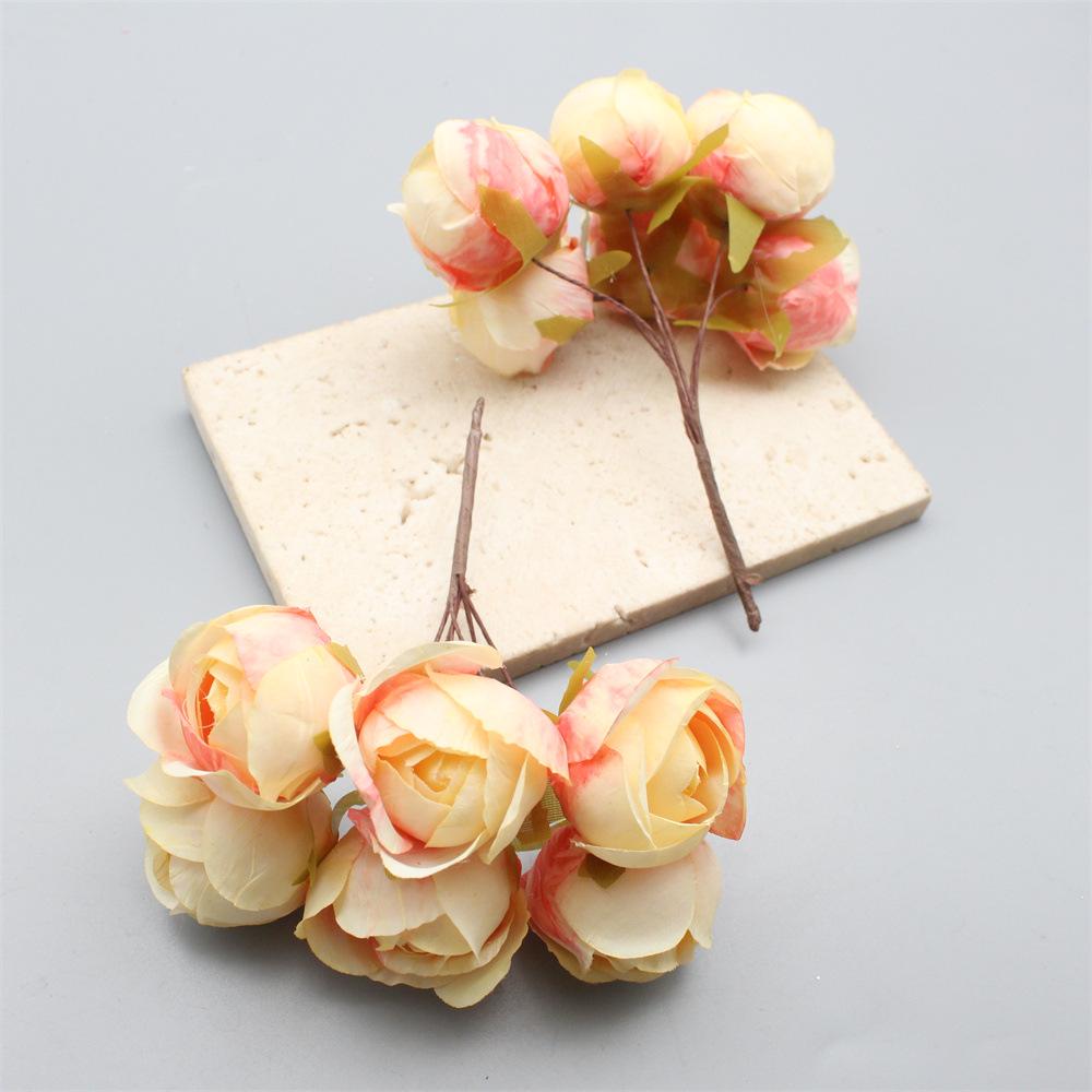 Seidenblütenknospen für Bastelarbeiten und Dekoration - Perfekt für Kränze, Kopfschmuck, Hochzeitsdekoration, Geschenke und mehr.