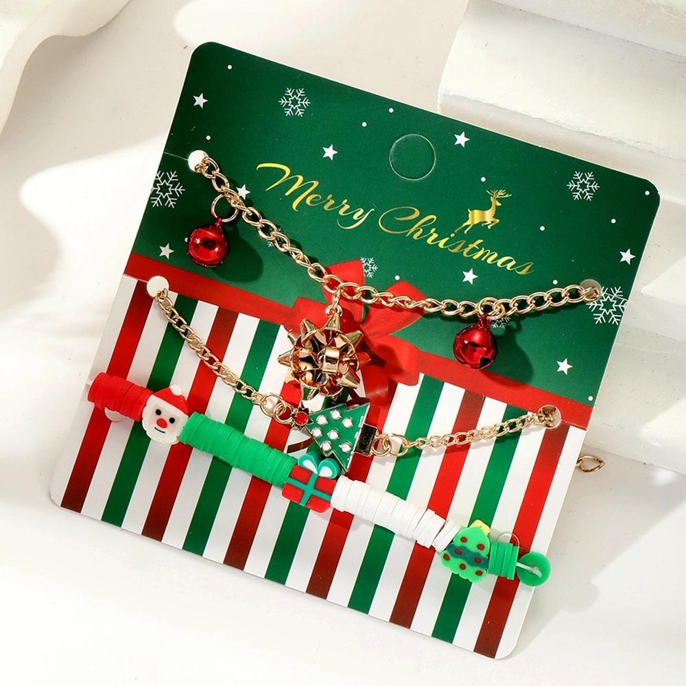 Christmas Bracelet Niche Creative Bracelet Women, Christmas Elk Small Fresh And Versatile Jewelry