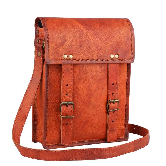 

Shephard Crossbody leather Bag 11 x 9 x 5 in