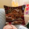 MovieThe Polar Express Decorative Room Aesthetics Pillow Case Home Decor Bedroom Sofa Bed Couch Pillow Cover 45x45