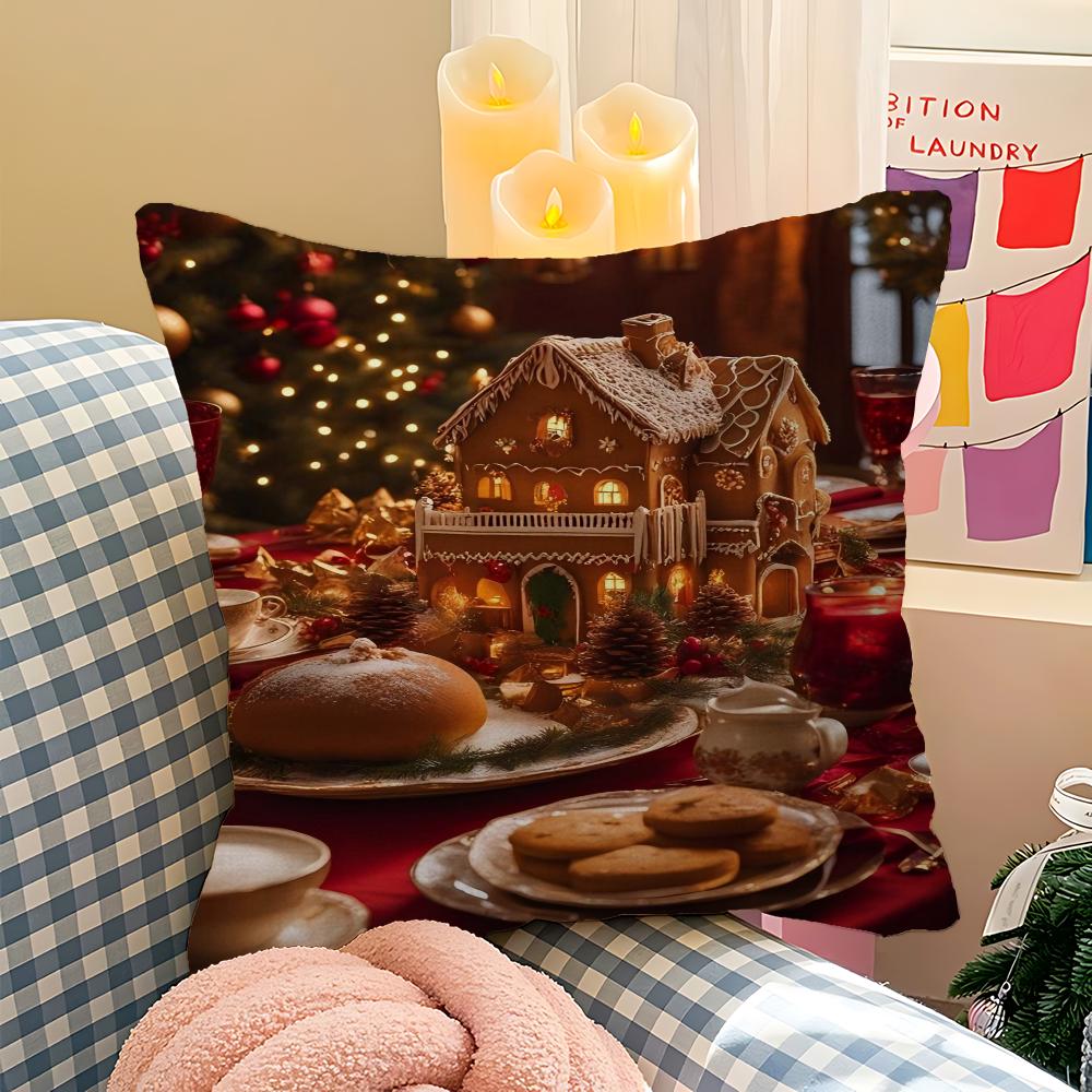 MovieThe Polar Express Decorative Room Aesthetics Pillow Case Home Decor Bedroom Sofa Bed Couch Pillow Cover 45x45