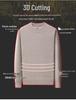 Men's Thick Plush High Neck Sweater - Pure Color Knit for Winter Warmth