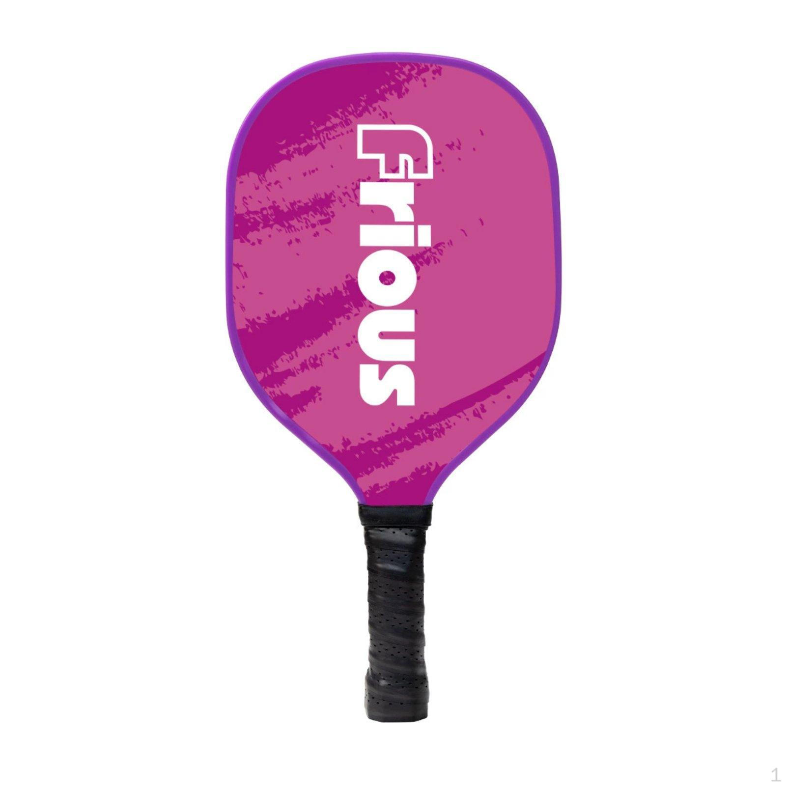 Paddleball Racket Set Wooden Pickleball Lightweight Beach Paddle for Beginners, Families,