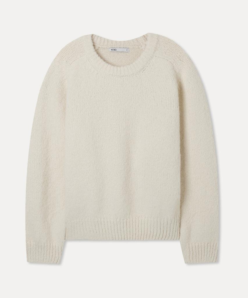 MIXXO Hairy Loose Fit Round Neck Pullover_Miwkafv9Ss