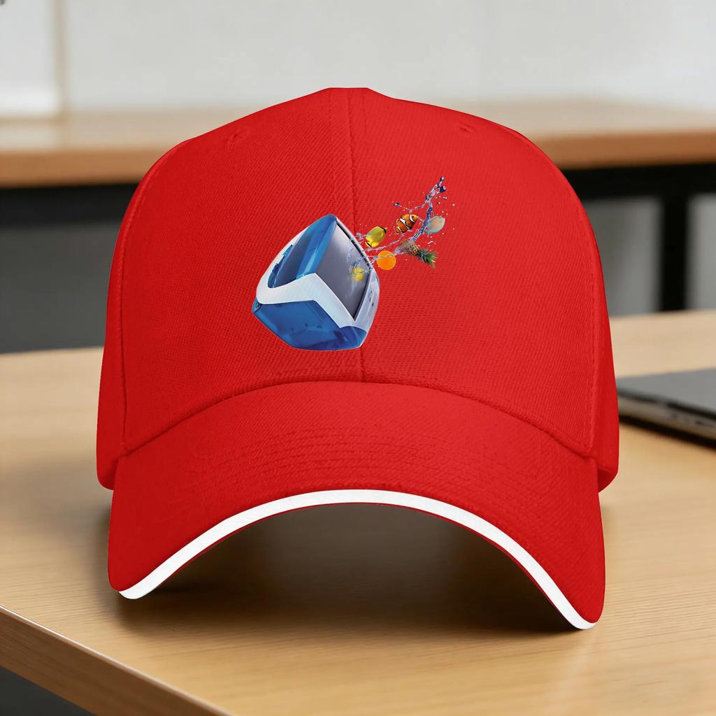 Frutiger Aero World Vaporwave Baseball Cap Yk Funny Trucker Hat Summer Unisex Adult Kpop Rock Baseball Caps