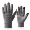Luvas Térmicas Isoladas para o Inverno com Tela Sensível ao Toque para Ciclistas de Bicicleta Elétrica, Entregadores, Uso em Clima Frio ao Ar Livre Antiderrapantes Impermeáveis à Prova de Vento Dedos Inteiros