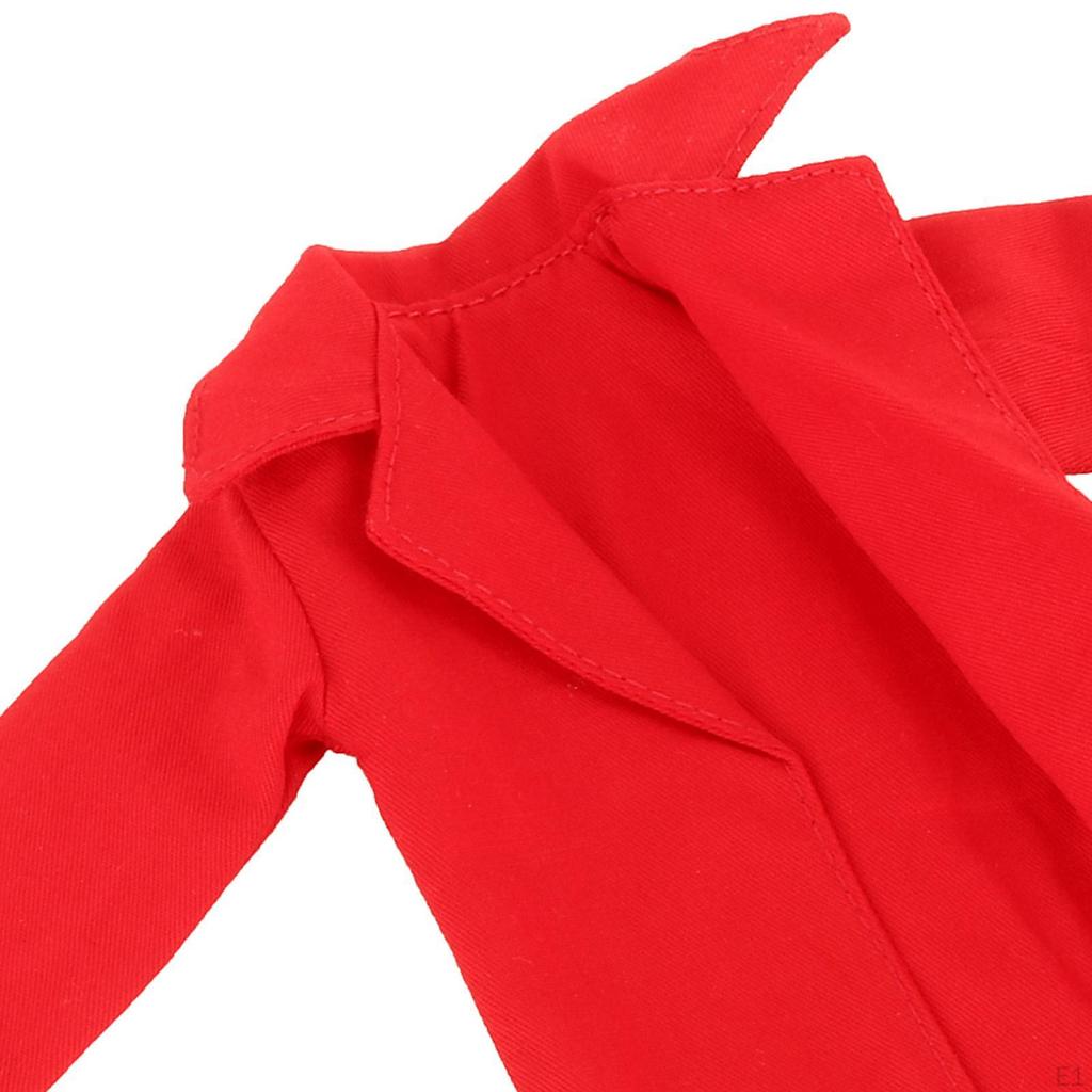 Doll Long Sleeve Casual Trench Coat Windbreaker Jacket Clothing /6 BJD Clothes Outfits