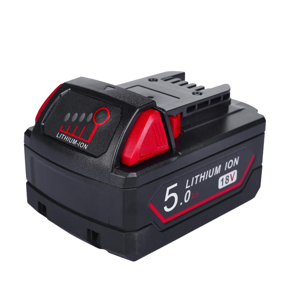 Milwaukee M12 12V Tool Battery Charger & Replacement Battery for Electric Wrench/Drill