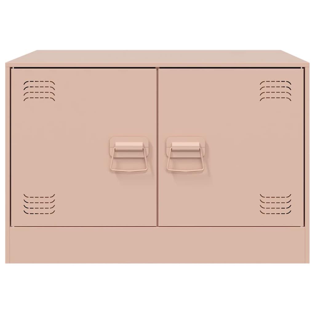Pink Coffee Table 67 X 50 X 44 Cm Steel