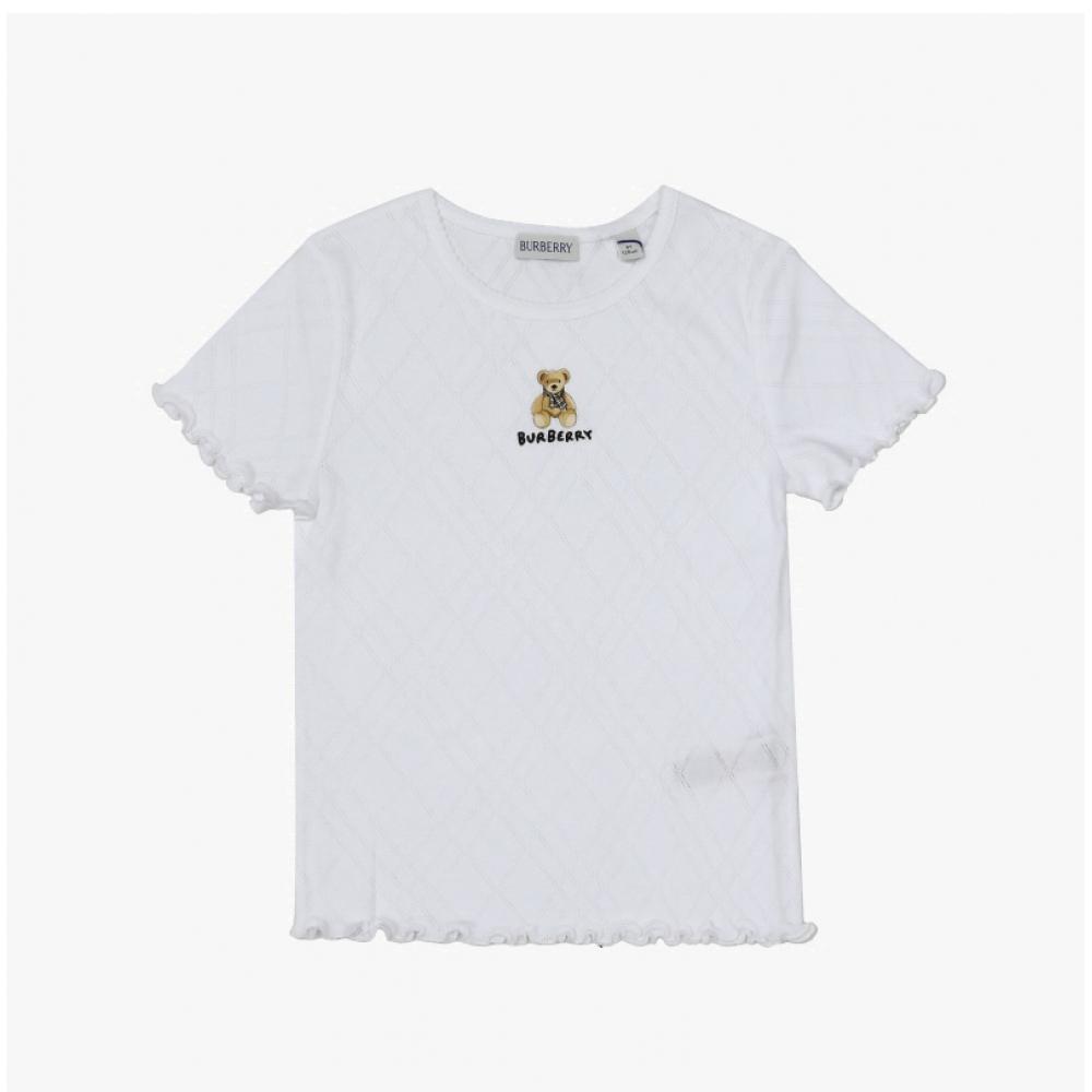 Burberry Kids ShorT Sleeve T shirT  adulT Wearable  Thomas Bear