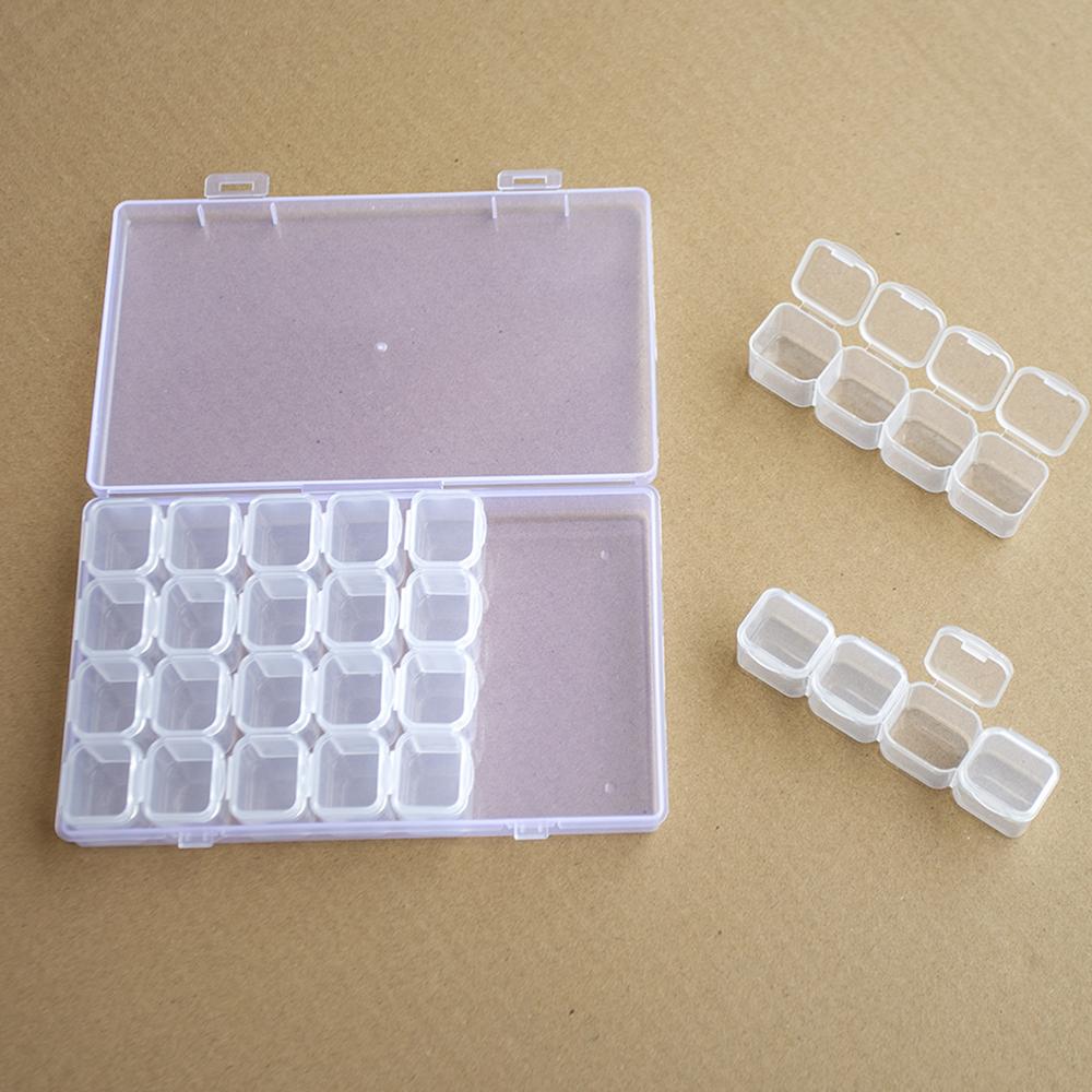 25 ks sada cívek pro domácí šicí stroje, šicí příslušenství, průhledné plastové cívky s úložným boxem pro Brother Janome S