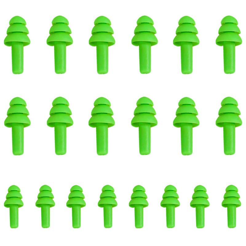 10/5/1Pairs Soft Silicone Earplugs Waterproof  Ear Plugs Reusable Sound Insulation Noise Reduction Sleeping Ear Plugs with Box