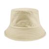 Pure cotton high quality double-sided fisherman hat Korean version face slim basin hat sun protection bucket hat embroidery