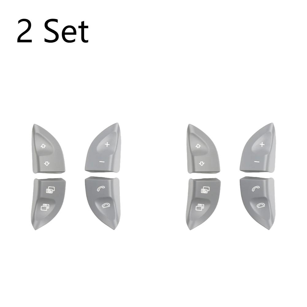 1-2 Set Steering Wheel Control Button Switch Cover Switch Buttons For Mercedes-Benz S CL Class W220/W215/S500/S600