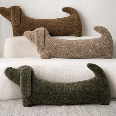 Long Dachshund Throw Pillow Plush Toy Doll Puppy Dog Doll Home Sofa Pillow Doll