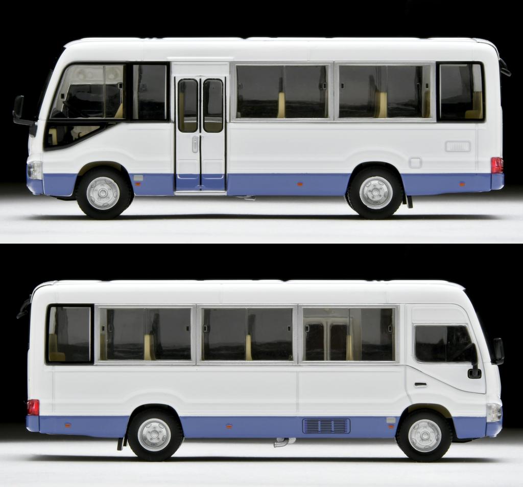 Tomica Limited Vintage Neo LV-N326a Hino Liesse II LX WhitePurple Finished Product