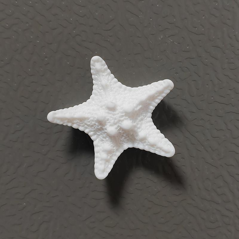 4cm Resin Starfish Fridge Magnet Home Decor Accessory Aquarium Ornament Refrigerator Cute Kitchen Decorations Po Stickers