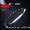 Wirklich ultradünner 0,2-mm-Handyhalter, 360-Grad-Drehmagnetring, am Auto montierter kreativer Telefonständerhalter mit Metallringschnalle