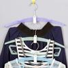 6pcs Multi-function Wardrobe Space-saving Hanger Closet Cascading Connection Hooks Stack Hanger Hook Bedroom Storage Organizer