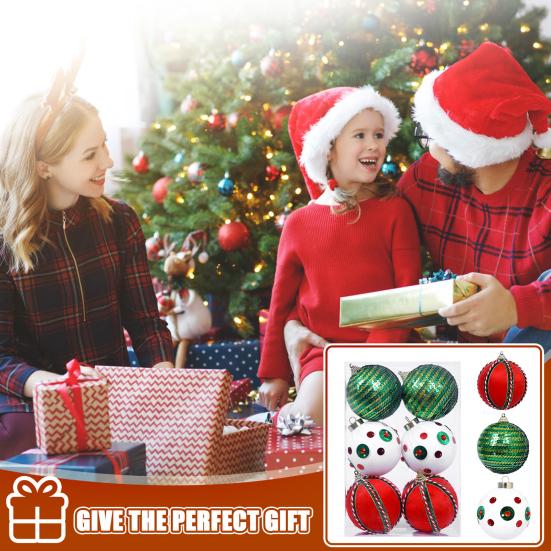 Plush Christmas Balls with Lanyard Seasonal Hanging Ornaments Elegant Xmas Tree Decoration for Home And Holiday Parties