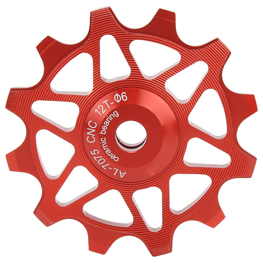 MEROCA Rear Derailleur Pulley 12T Aluminum Alloy Sealed Bearing   Wheel for Mountain Road Bike