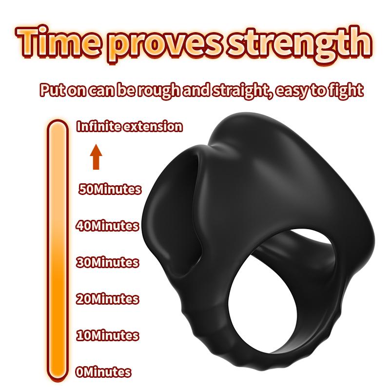 Silicone Penis Cock Ring Delay Ejaculation Super Small Chastity Cage Adjustable Penis Ring Scrotum Cockring Male Sex Toy for Men