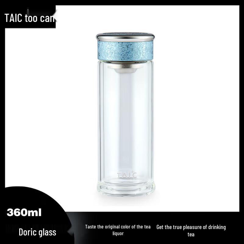 TAIC Double-Layer Borosilicate Glass Mug