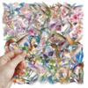 50 Watercolor Bird Transparent Stickers for Phone, Luggage, iPad, Water Bottle, Guitar - Waterproof Decorative Set