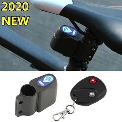 Remote Control Antitheft Bicycle Bike Alarm Alerter Super Loud Rainproof Burglar Alarm