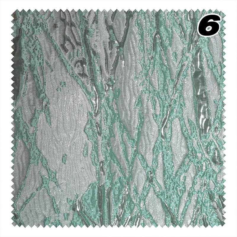 

Super Concave And Convex Texture Green-Gold Plated Jacquard Embossed Fabric Skirt Cheongsam Dress Hanfu Retro Designer Fabric 50X142cm