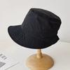 Japanese Simple Pleated Quick-Drying Sun Cap Summer Korean Version Breathable Thin Solid Color Bucket Hat