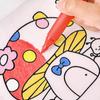Coloring Goodie Bags Double Sided Graffiti Bag Double-Sided Handbag New Fabric Graffiti  Children