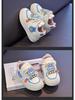 Girls' Cartoon Non-Slip Casual Skate Shoes - Spring 2026 Soft Sole White Sneakers