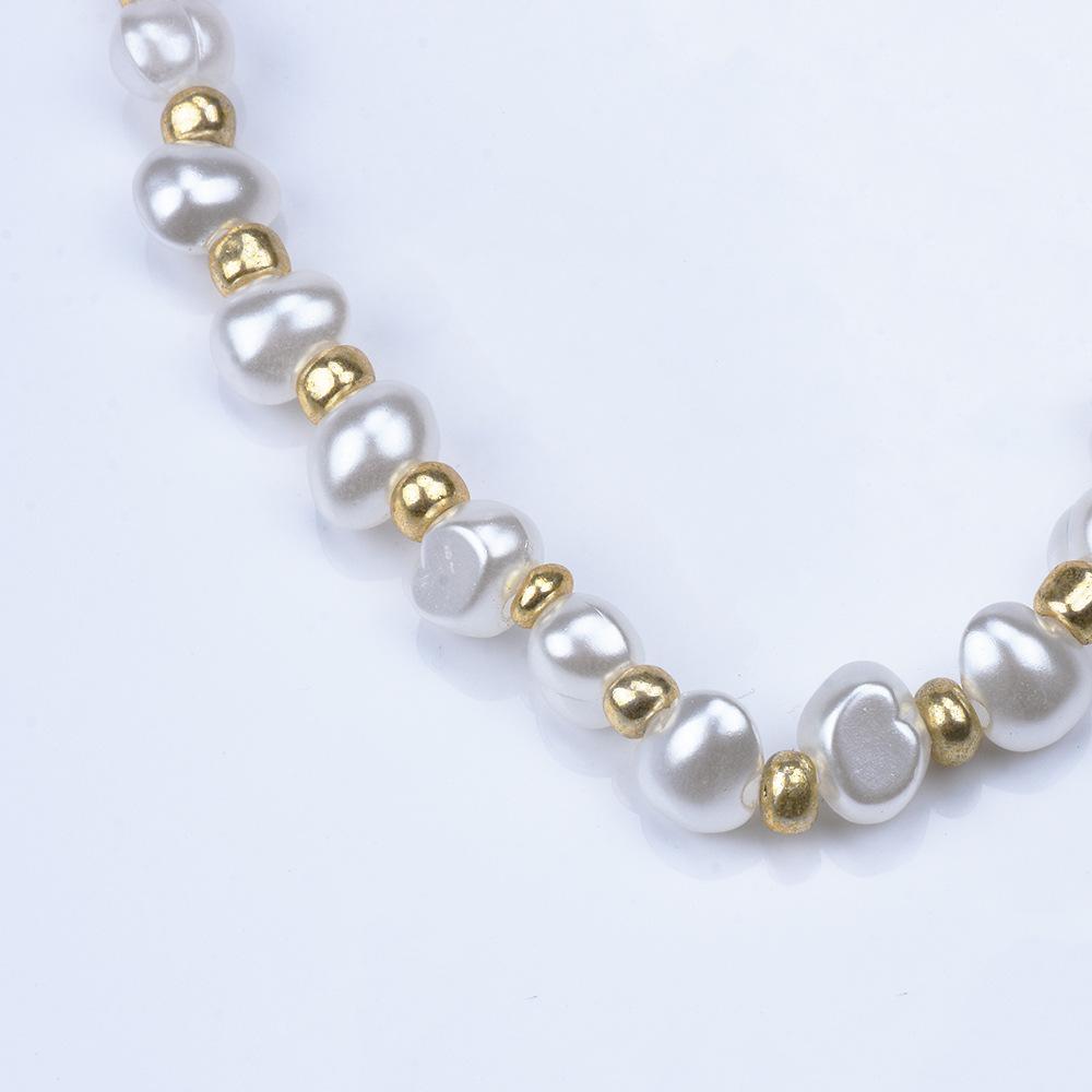 Creative Item Decoration Imitation Necklace Personalized Fashion Double-Layer Sweater Chain