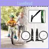 Adjustable Metal Training Wheels For Kids Bikes With Durable Non-slip Design