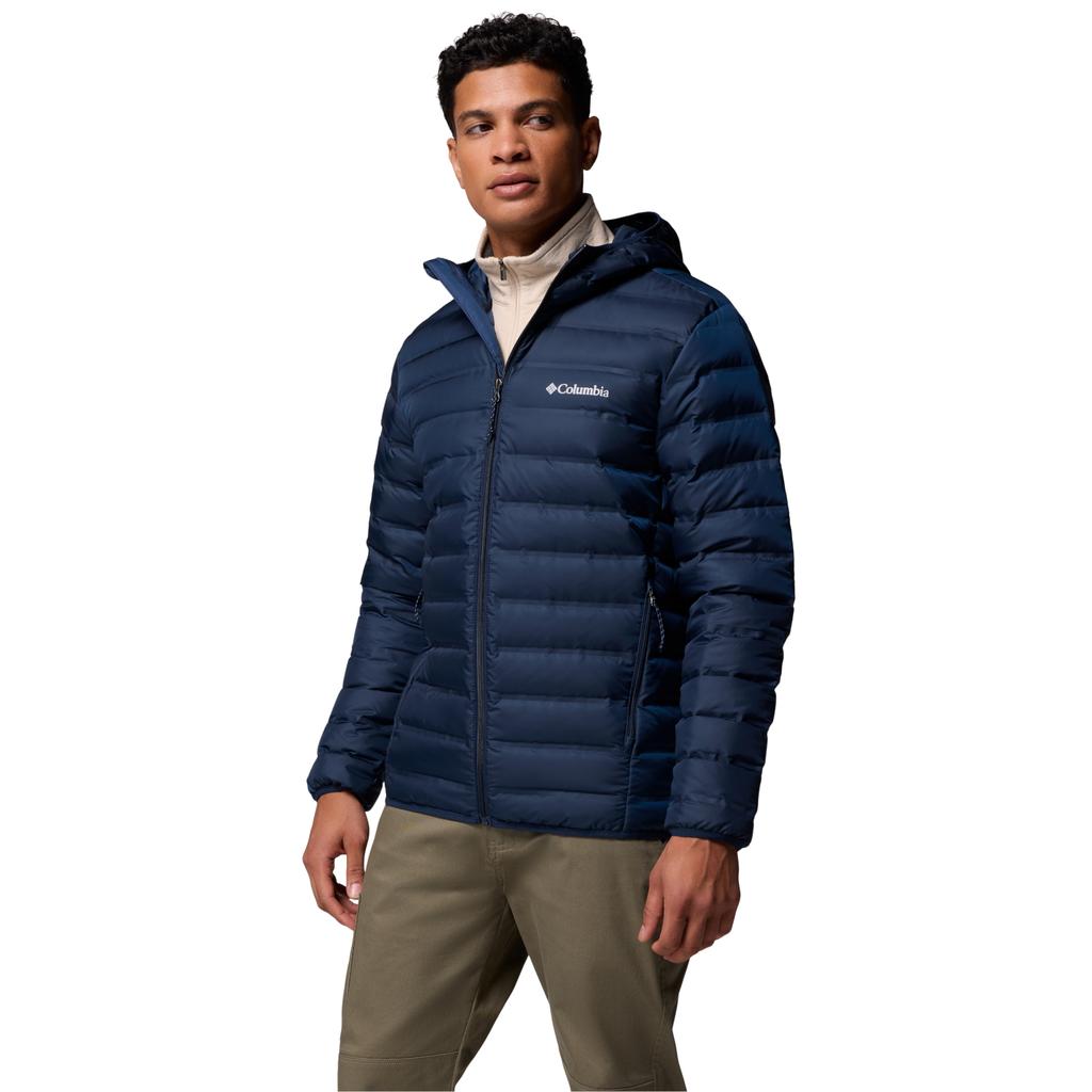 Columbia Lake 22 II Down Hooded Jacket, Mens Navy Jacket