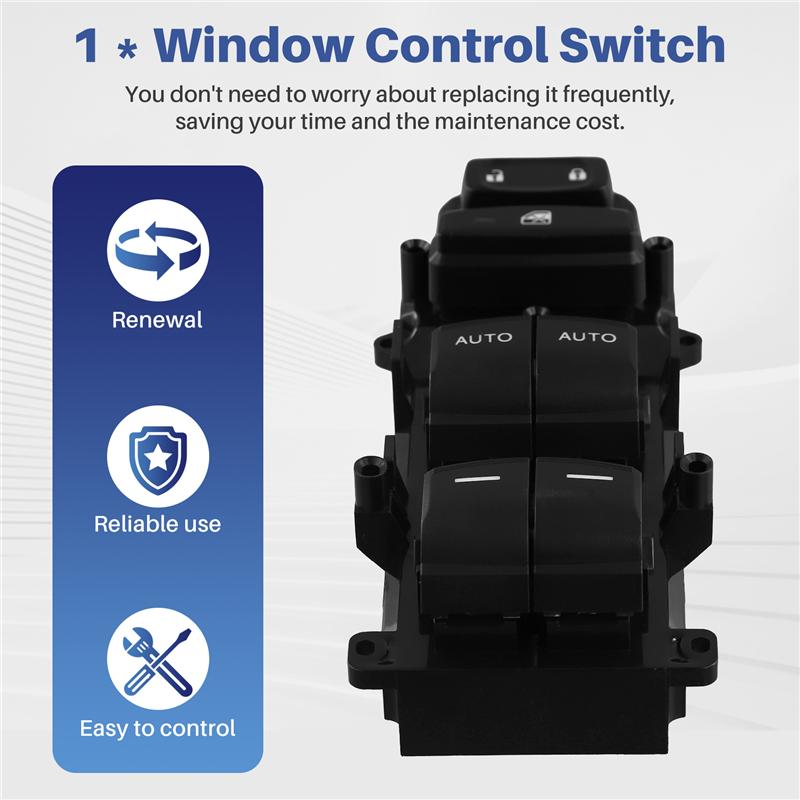L10A Electric Window Switch Glass Control Regulator Power Window Switch For 2016- Honda Civic 35750-TEA-H02