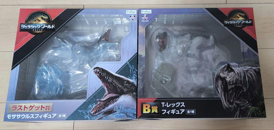 

[Б/У] Набор из 2 фигурок FuRyu Lottery Мир Юрского периода