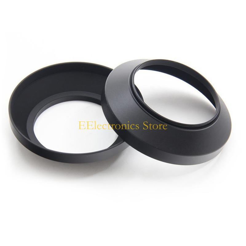 B03C 39 40.5 43 46 49 52 55 58 62 72mm Camera Metal Lens Hood Wide Angle Screw Mount Lens Hood for Digital Camera Accessory