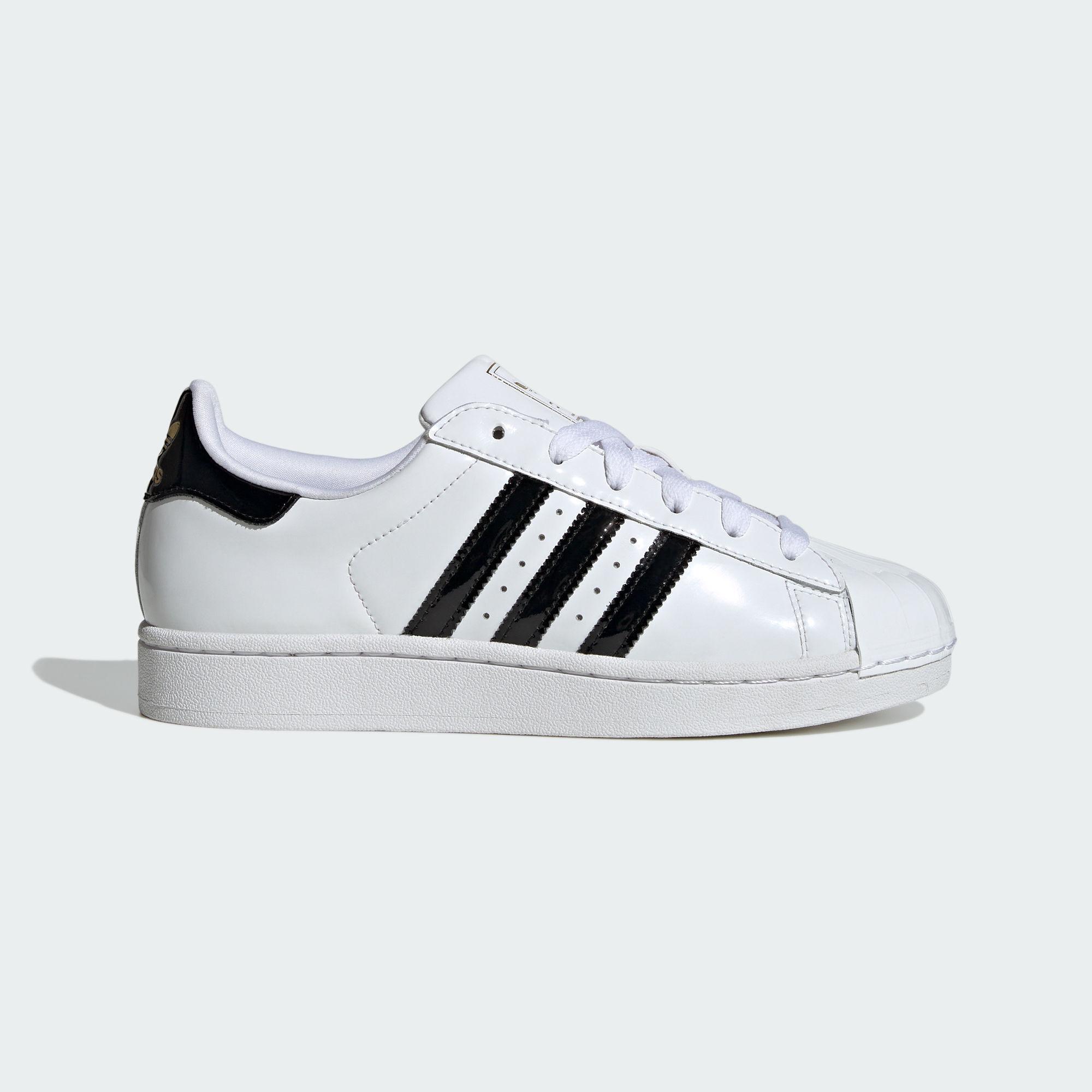 

adidas Superstar II Cloud White Core Black Gold Metallic (Women s) 39
