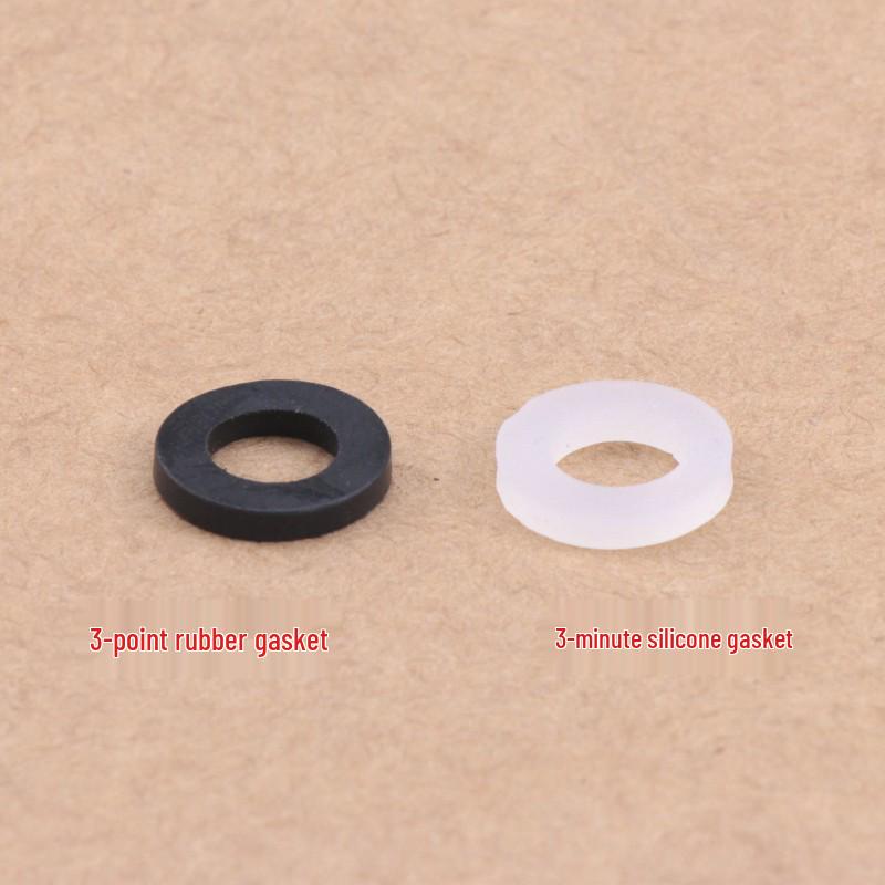 3-Minute Silicone & 2-Minute Rubber Gasket with Euro & US Standard Sealing Rings for Faucets & Pipes