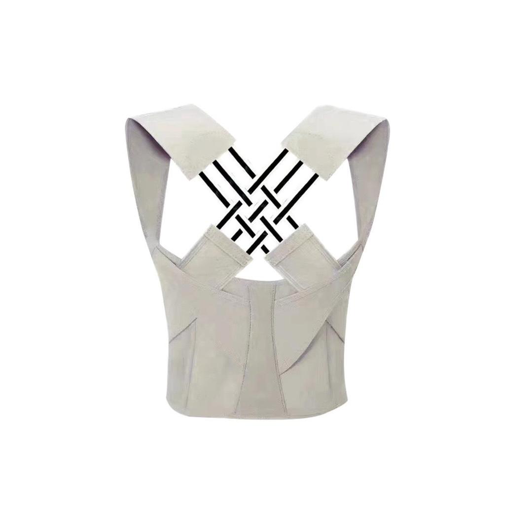 Adult Open Shoulder Posture Corrector: Breathable Back Support and Shaping Strap