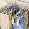 5/10 STÜCKE Multifunktionale Wäscheklammer Kleiderbügel Kleiderhaken Schnalle Metall Edelstahl Hut Rock Hose Clip Kleidung Kleiderschrank Aufbewahrung