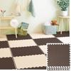 Iris Plaza Joint Mat 60cm 20mm Cork Cork Mat Color Mat Soundproofing Scratch Resistant Pet Baby Pejtm-602 Brown 60x60cm Set of 4
